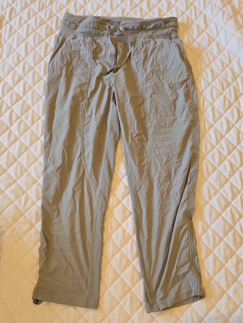 lululemon athletica Light Gray Women's Track Pants